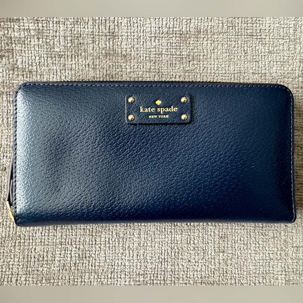 Kate Spade Large Continental Wallet, Navy